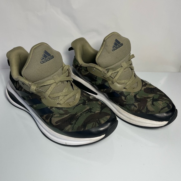 Adidas Camo FortaRun Shoes, size 4.5 - Picture 2 of 13